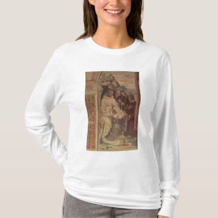 Camiseta St. Benedict contra uma paisagem, da vida o