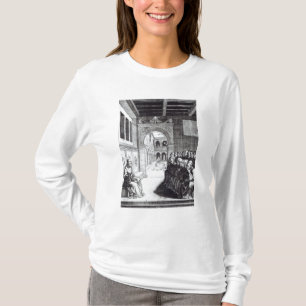 Camiseta St. Benedict que Preaching no monastério
