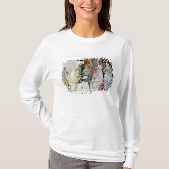 Camiseta St. Benedict que recebe a hospitalidade (Frente)