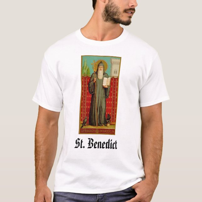 Camiseta St. Benedict, St. Benedict (Frente)