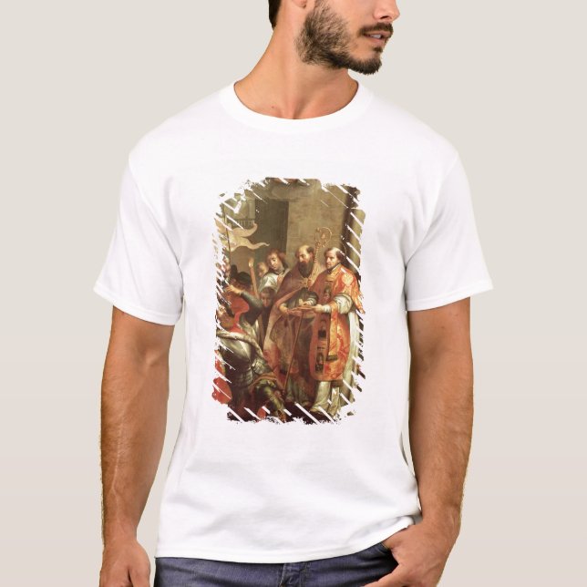 Camiseta St Bernard de Clairvaux e de duque de William X (Frente)
