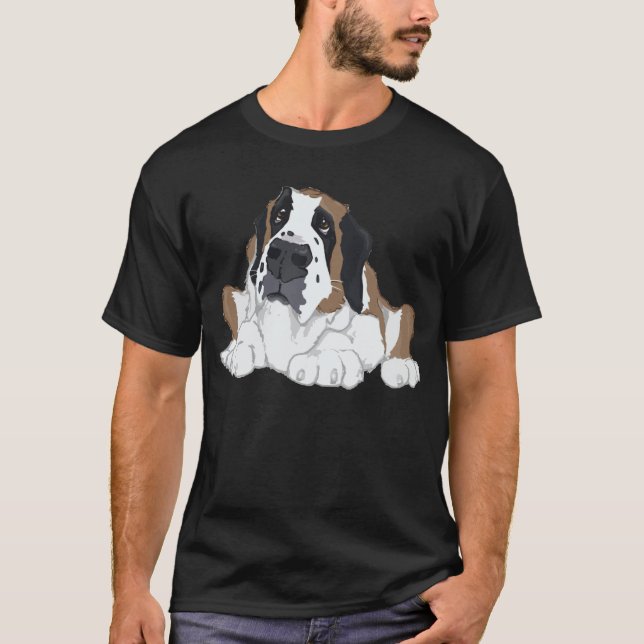 Camiseta St Bernard nenhum texto (Frente)