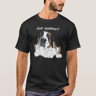 Camiseta St Bernard obteve o slobber?