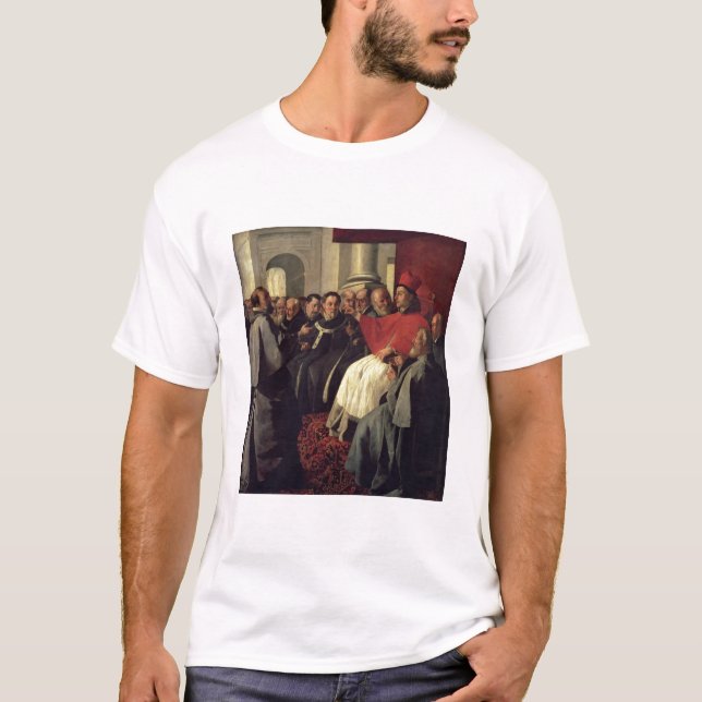 Camiseta St Bonaventure (1221-74) no Conselho de Lyons (Frente)