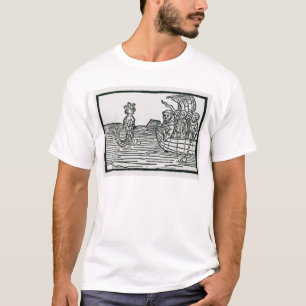 Camiseta St. Brendan e a sirene