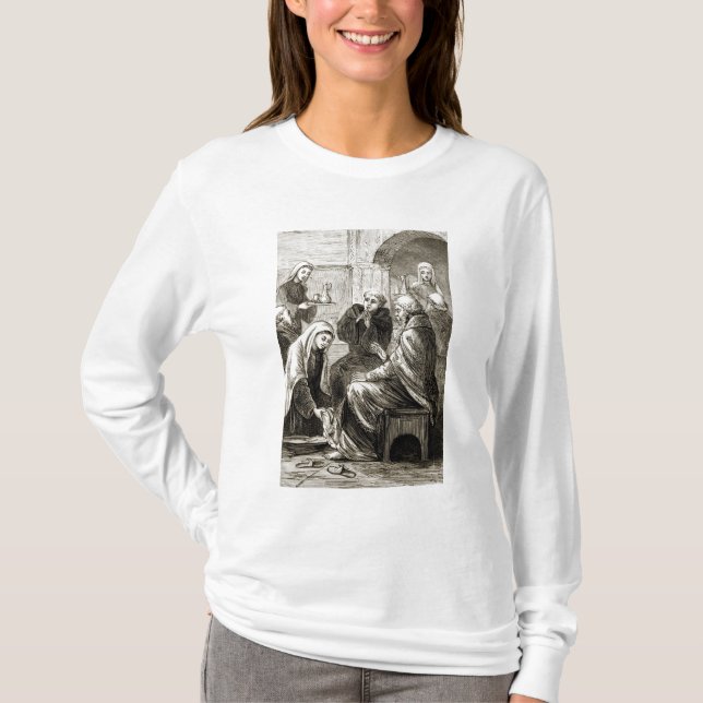 Camiseta St. Brigit divertido um Bishop, 'do Trias (Frente)