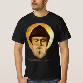 Camiseta St Charbel Makhlouf شربل مخلوف Igreja Maronita