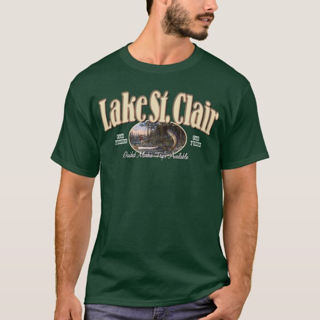 Camiseta St. Clair do lago (Frente)
