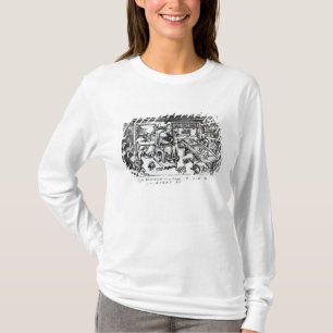 Camiseta St. Eligius como uns ourives em sua oficina