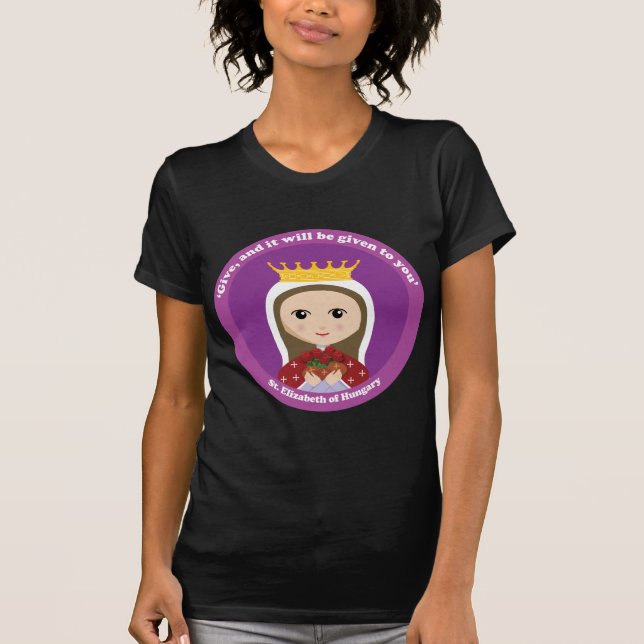 Camiseta St. Elizabeth de Hungria (Frente)