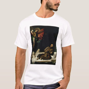 Camiseta St Francis consolou por um músico do anjo