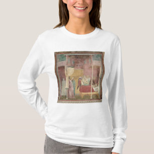 Camiseta St Francis cura o homem ferido de Lerida