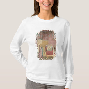 Camiseta St Francis cura o homem ferido de Lerida