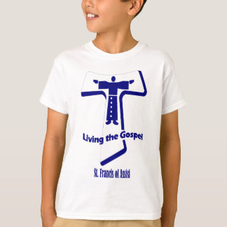 Camiseta St Francis de citações de Assisi