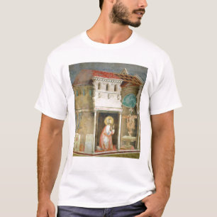 Camiseta St Francis que Praying na igreja de San