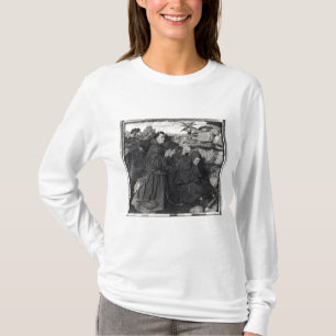 Camiseta St Francis que recebe os Stigmata, c.1427