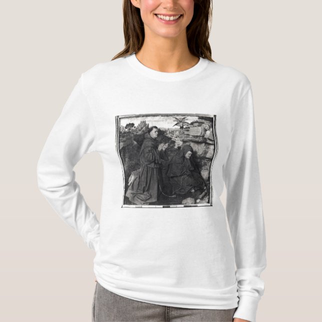 Camiseta St Francis que recebe os Stigmata, c.1427 (Frente)