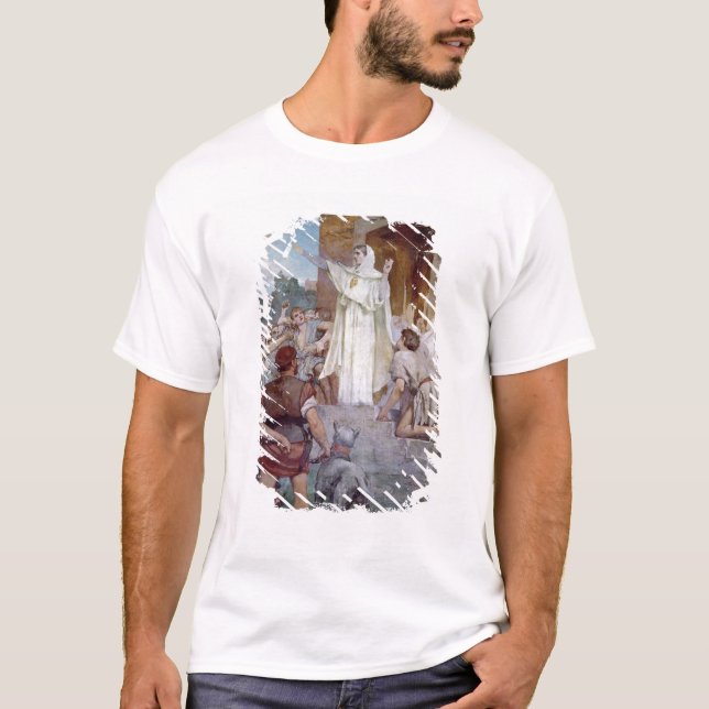 Camiseta St. Genevieve que acalma o Parisians (Frente)