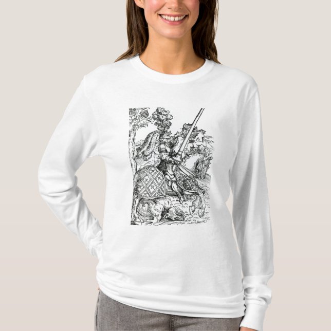 Camiseta St George a cavalo, 1507 (Frente)