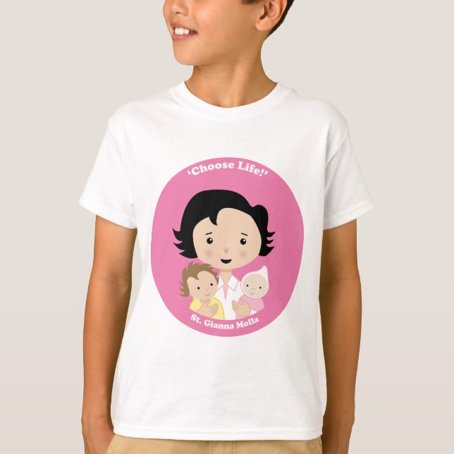Camiseta St. Gianna Molla (Frente)