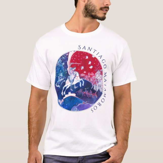 Camiseta St James o Matamoros maior No4 (Frente)