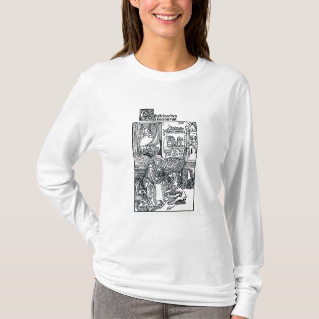 Camiseta St Jerome em seu estudo (Frente)