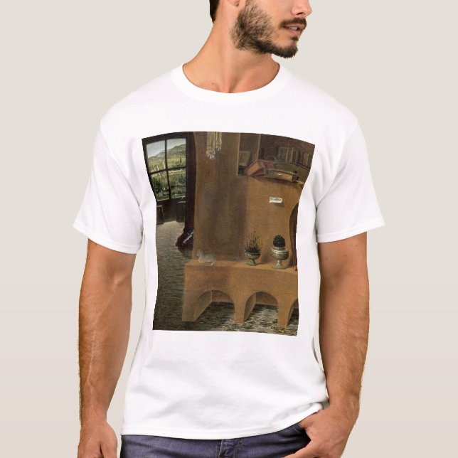 Camiseta St Jerome em seu estudo, c.1475 (Frente)