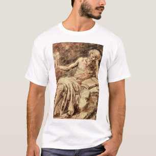 Camiseta St Jerome Writing', Antonio_Studies do mestre