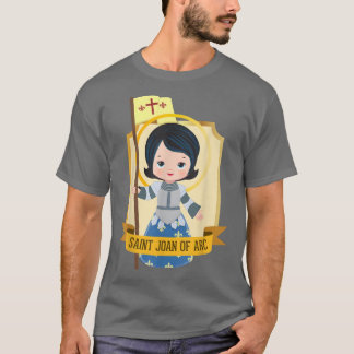 Camiseta St Joan of Arc for Kids Cute Catholic Girl Saints