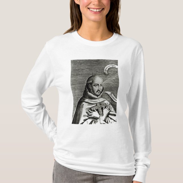 Camiseta St John da cruz, detalhe (Frente)