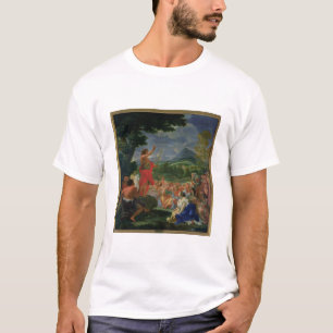 Camiseta St John Preaching do baptista, pintado antes de