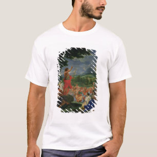 Camiseta St John Preaching do baptista, pintado antes de