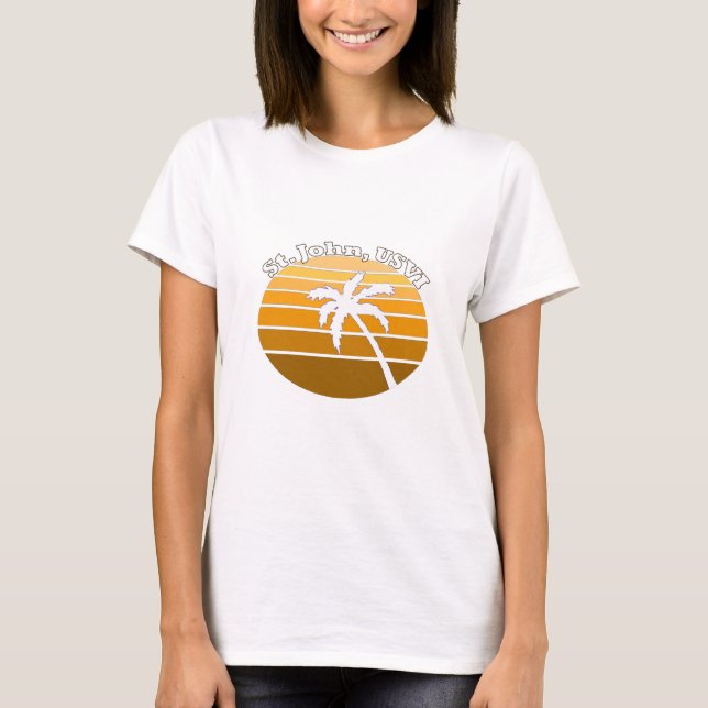Camiseta St John, USVI (Frente)
