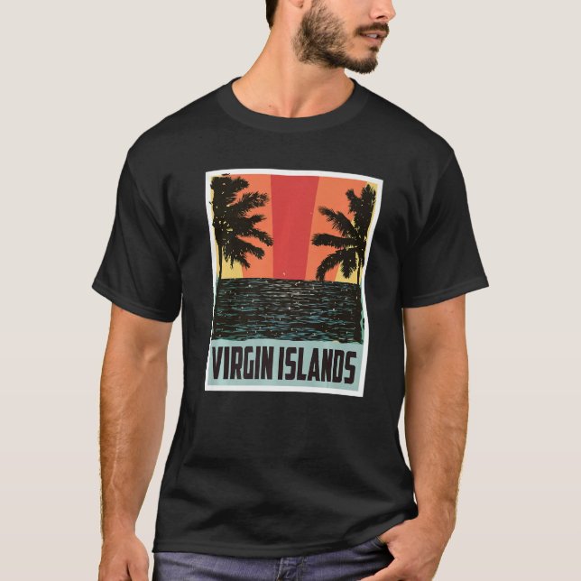 Camiseta St. John Virgin Islands National Park Hike Souveni (Frente)