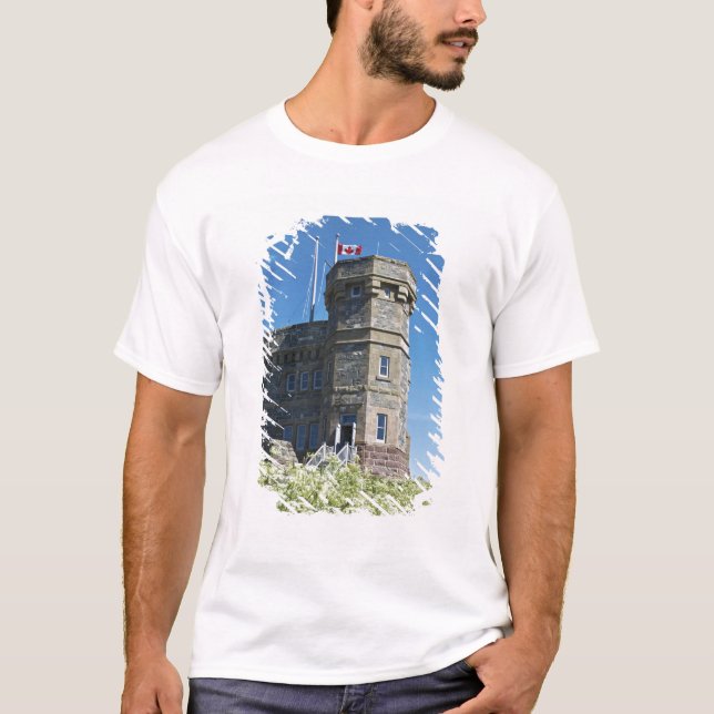 Camiseta St. John's, Terra Nova e Labrador, Canadá, Cabot T (Frente)