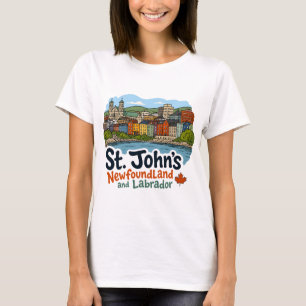 Camiseta St John's Terra Nova Linha do Céu Fofa