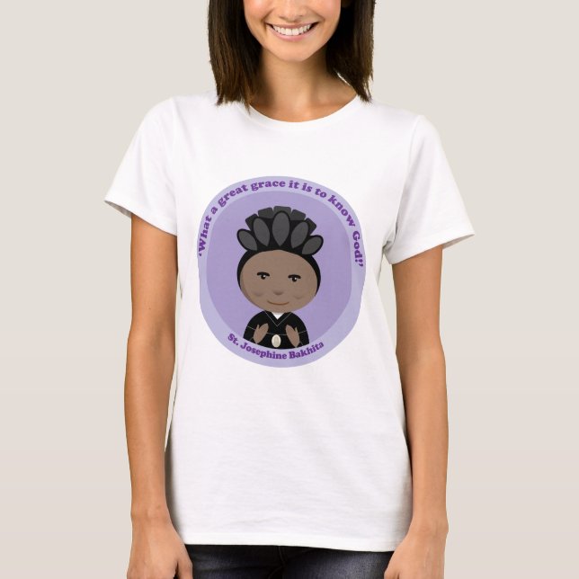 Camiseta St. Josephine Bakhita (Frente)