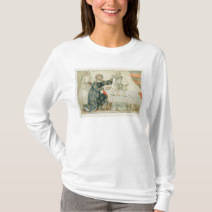 Camiseta St Louis que alimenta uma monge avara