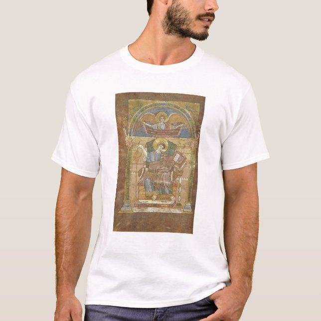 Camiseta St Matthew, do evangelho de St. Riquier (Frente)