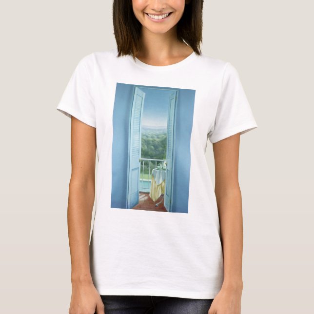 Camiseta St. Máximo 1984 do pequeno almoço (Frente)