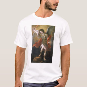 Camiseta St Michael banishes o diabo ao abismo