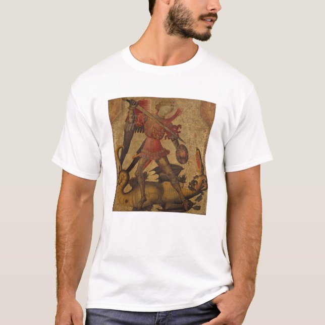 Camiseta St Michael e o dragão (Frente)