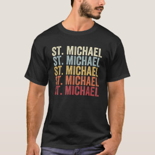 Camiseta St Michael Minnesota MN St Michael MN Retro Antigo