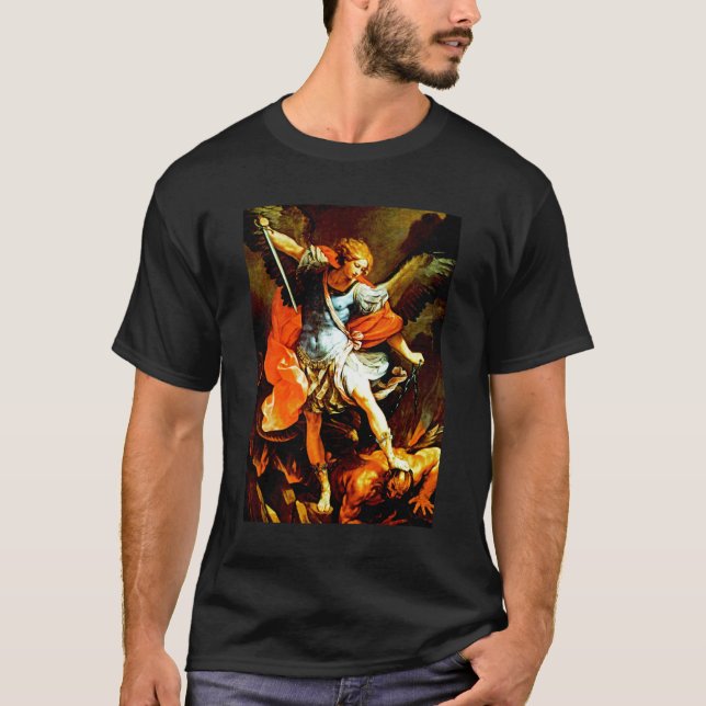 Camiseta St Michael o arcanjo (Frente)