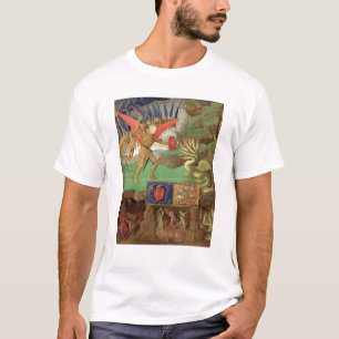 Camiseta St Michael que massacra o dragão