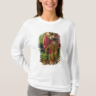 Camiseta St Michael que mata o dragão