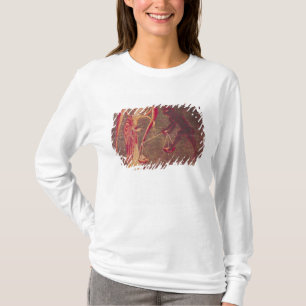 Camiseta St Michael que pesa almas, de um altarpiece