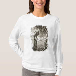 Camiseta St. O Columba muda a fruta amarga no doce, de