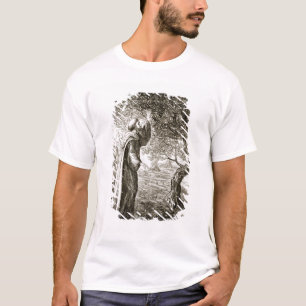 Camiseta St. O Columba muda a fruta amarga no doce, de