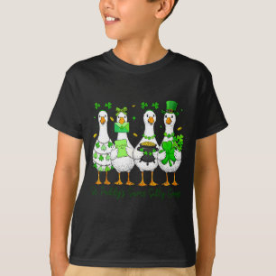 Camiseta St paddys mesmo ganso bobo para crianças meninos m